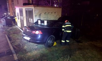 Accident pe Calea Turzii. Doi tineri au ajuns la spital