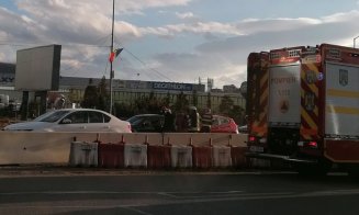 ACCIDENT rutier la ieșire din VIVO spre Cluj