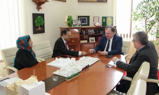 Ambasadorul Bangladeshului, în vizită la Universitatea Tehnică din Cluj-Napoca