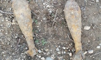 Bombe de aruncător din al Doilea Război Mondial, descoperite într-un sat din Cluj