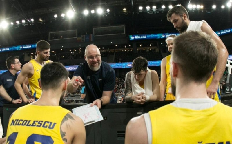 Debut cu stângul pentru Silvășan și rușine istorică pentru Naționala de baschet / România vs Luxemburg 72-76