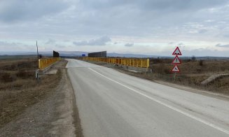 Se cârpește podul ciuruit din Cluj care trece peste Autostrada Transilvania / ”Jenant”