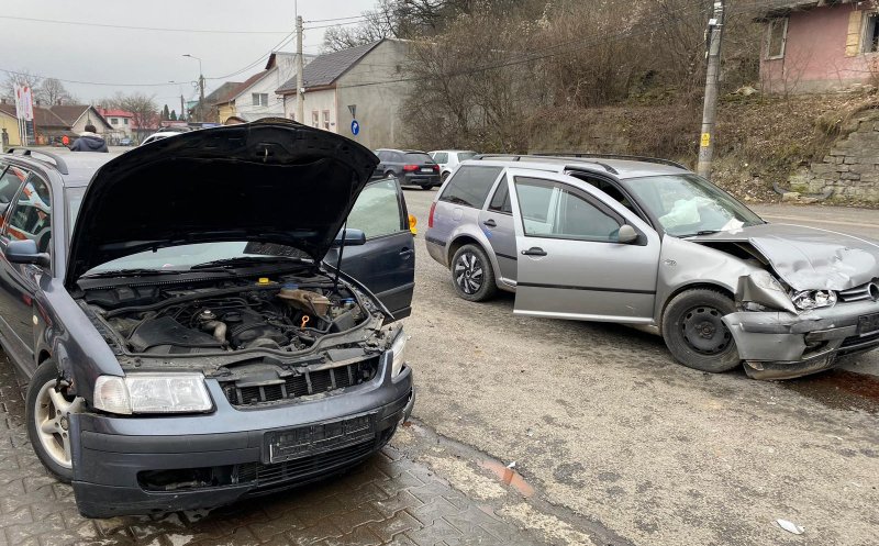 Accident în Dej. Din fericire, fără victime