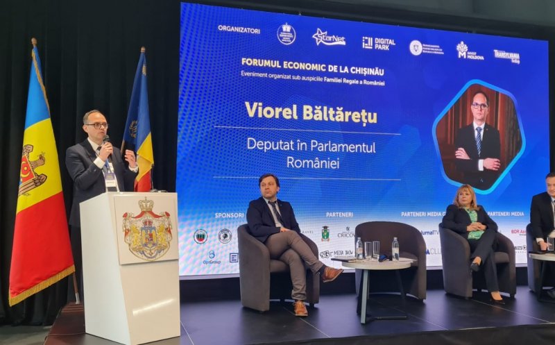 Deputatul Băltărețu, la forumul Economic de la Chișinău: „România susține aderarea Rep. Moldova la Uniunea Europeană”