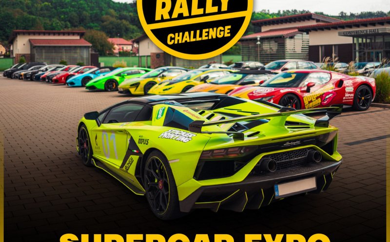 Best Rally Challenge a adus o expoziție de supercars în Iulius Mall: Lamborghini Urus, Audi R8, Mercedes-Benz AMG și multe altele