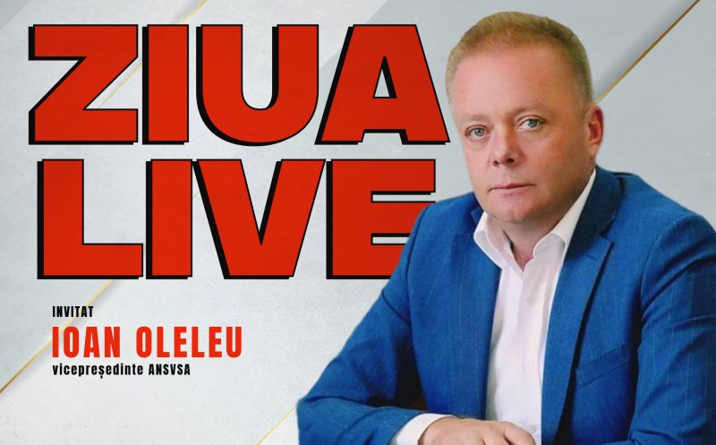 Vicepreședintele ANSVSA Ioan Oleleu, invitat la ZIUA LIVE