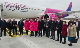 Aeroportul din Cluj a inaugurat o nouă platformă cu patru locuri pentru staționarea avioanelor