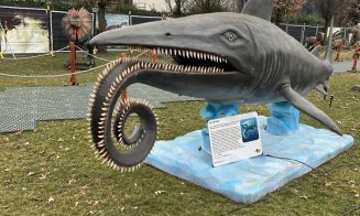 Dinos and Sea Monsters: expoziție de animale marine gigant și dinozauri animatronici, în Iulius Parc