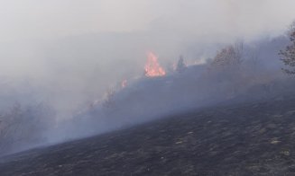 ISU Cluj, semnal de alarmă privind incendiile de vegetație
