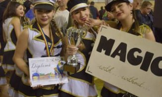 5 medalii de aur, în contul Clubului sportiv UMF pentru majoretele Magic şi Madness la Campionatul Național de la Cluj-Napoca / ”Cehia, venim!”