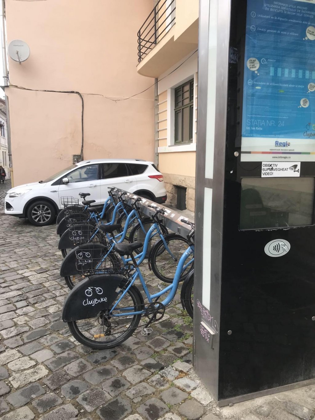 Bicicletele ClujBike s-au întors în stațiile din oraș