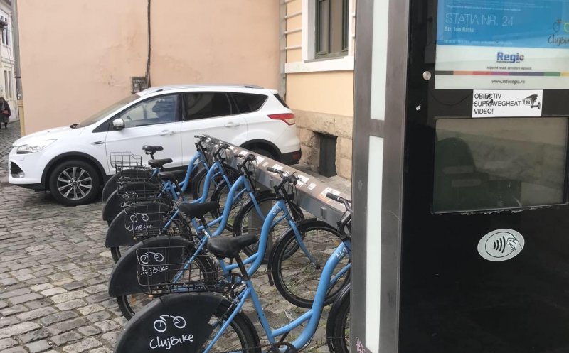 Bicicletele ClujBike s-au întors în stațiile din oraș