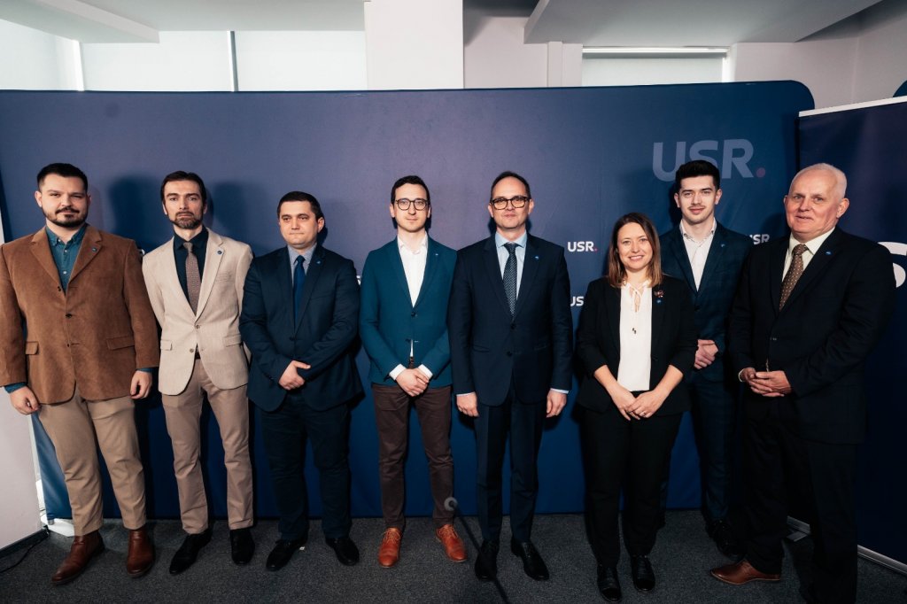 USR și-a prezentat candidatul pentru primăria Cluj-Napoca. Cum arată lista pentru Consiliul Local