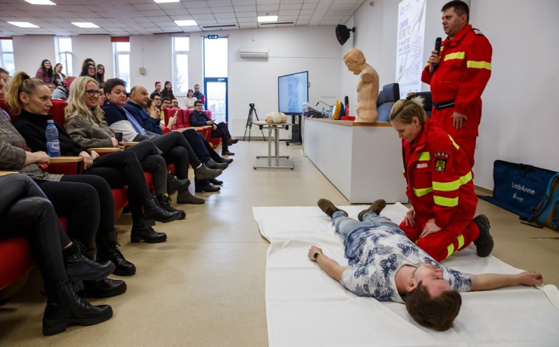 Before 122: Curs de prim ajutor pentru studenții UBB din cadrul FSPAC