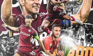 Căpitanul lui CFR Cluj a scris istorie. Camora este primul jucător din istoria clubului cu 500 de meciuri jucate