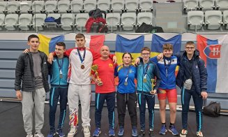 Luptătorii de la CSM Cluj-Napoca, pe podium la Budapesta: Aur, argint și bronz