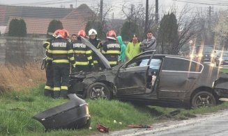 Accident mortal. Trupul unui șofer tânăr a fost găsit după câteva ore pe câmp, la 12 metri de mașină