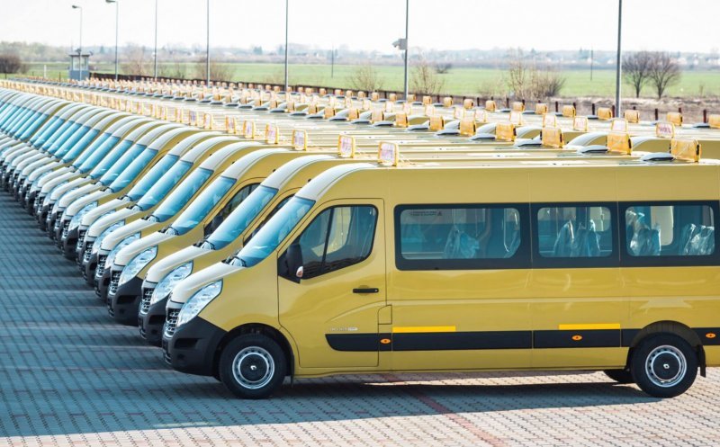Noi microbuze electrice pentru elevii din județul Cluj. Investiție de 25 mil. lei, fonduri nerambursabile