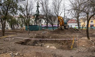 Primăria Cluj-Napoca va conserva zidul roman din centrul orașului. Boc: ''Dorim să găsim o soluţie de a proteja în manieră deschisă''