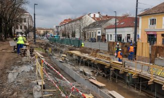 Primăria Cluj-Napoca va conserva zidul roman din centrul orașului. Boc: ''Dorim să găsim o soluţie de a proteja în manieră deschisă''