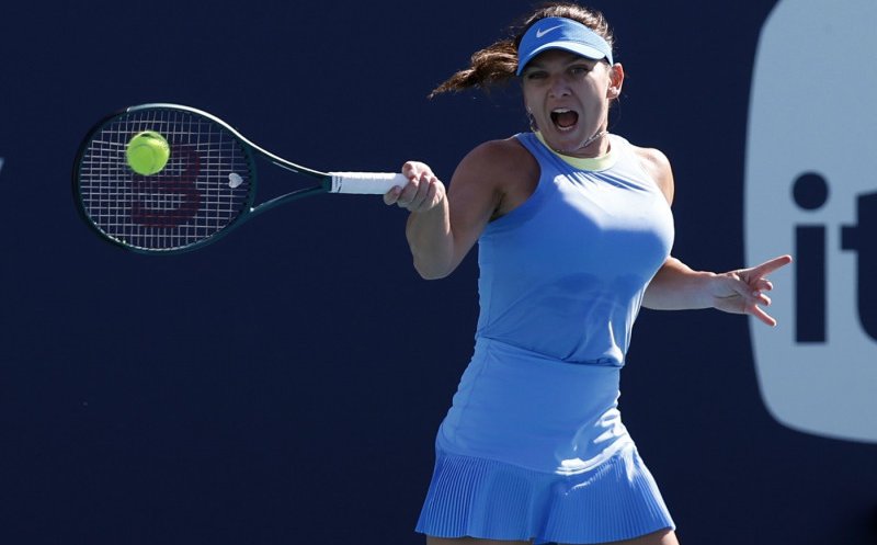 Simona Halep, învinsă în primul tur la Miami, după 569 de zile de pauză