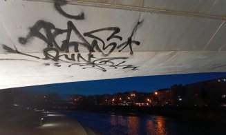 Lucrările de la Malul Someşului abia terminate, deja VANDALIZATE