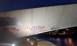 Lucrările de la Malul Someşului abia terminate, deja VANDALIZATE