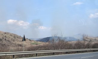 10 hectare pârjolite într-o localitate din județul Cluj / Dezastru ecologic provocat de incendiile de vegetație