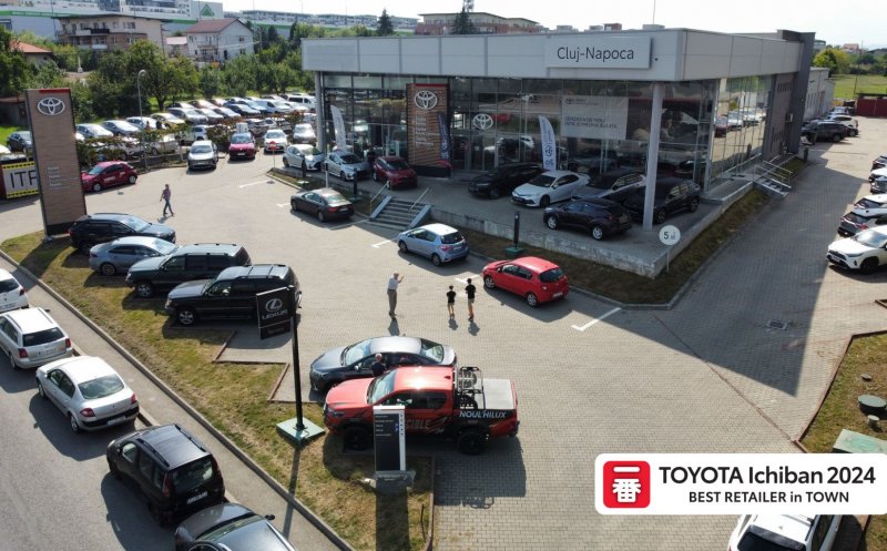 Toyota Cluj, printre cei mai buni dealeri autorizați Toyota din Europa