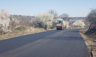 Un nou sector de drum județean din Cluj a fost asfaltat! Cum arată acum