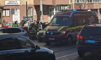 Graba strică treaba. Cum s-a produs accidentul din Mănăștur / Bărbat, transportat la spital