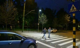 Trecerile pentru pietoni de pe drumurile județene din Cluj vor fi iluminate. Proiectul a primit OK-ul