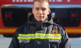 Salvator și în timpul liber: Un pompier clujean și-a salvat prietenul din foc