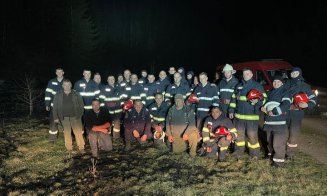 Alte 40 de hectare pârjolite în Cluj / Ei au luptat cu focul 10 ore, hotărâți să apere cu orice preț pădurea