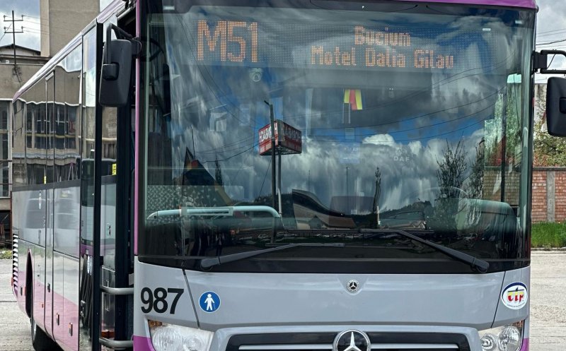 Se SUPLIMENTEAZĂ linia M51 în zilele de sâmbătă și duminică și linia M52 în zilele lucrătoare. VEZI PROGRAMUL CURSELOR