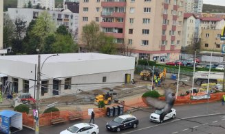 IMAGINI noi de pe șantierul restaurantului din Mănăștur / Se mișcă lucrurile la Minerva