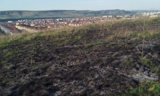 Arderea ilegală a vegetației continuă și în Florești. Pompierii au intervenit la timp