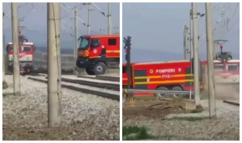 Mecanicul de locomotivă care a reușit să evite un impact catastrofal cu mașina de pompieri din Cluj, premiat de CFR Călători