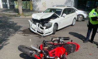 ACCIDENT rutier grav lângă Cluj Arena! ISU și Poliția, la fața locului