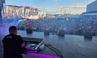 DJ Tișe și-a anunțat candidatura pentru CJ Cluj pe scena Turda Arena