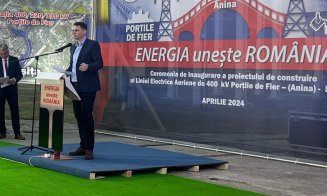 Mircea Abrudean, prezent la inaugurarea proiectului de construire a Liniei Electrice Aeriene de 400kV Porțile de Fier - (Anina) - Reșița: „Este o solu