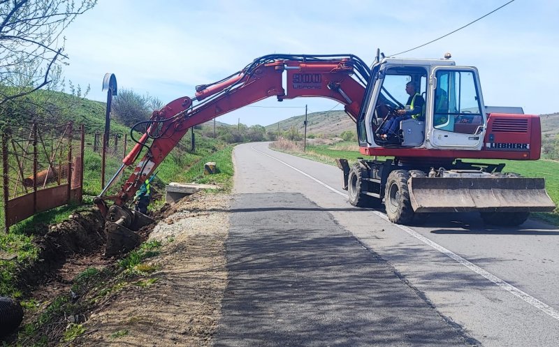 Lucrări de întreținere la Gârbău