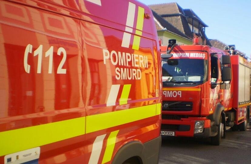 Copil căzut de la etajul doi la Cluj-Napoca. Au intervenit pompierii