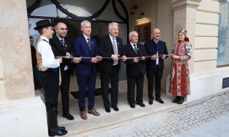 E oficial: Hotelul Melody din centrul Clujului NU mai e hotel / La tăiat panglici pentru clădirea renovată cu bani de la Guvernul Ungariei