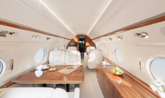 Iohannis a decolat din Sibiu spre Coreea de Sud cu avionul privat de lux cu care a mers în Emiratele Arabe și turneul din Africa