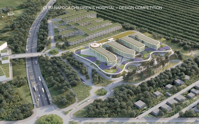 Spitalul Pediatric Monobloc din Cluj devine realitate. Tișe: „Avem finanțare pentru a începe lucrările”