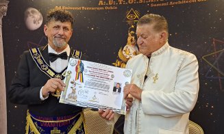 După excursia la Moscova, actorul Dorel Vișan, premiat de Masonerie în Cluj-Napoca: "Arhanghel al spiritualității"