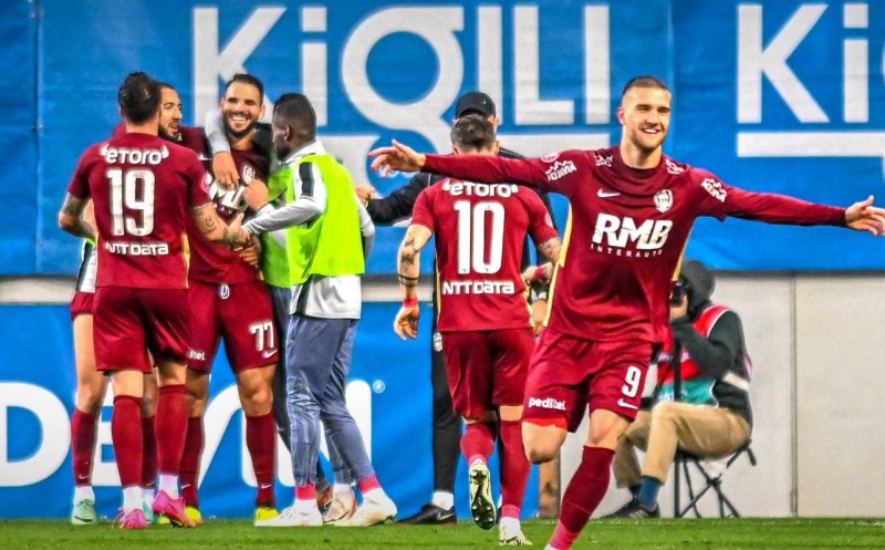 CFR Cluj se impune la limită la Craiova și rămâne în cursa pentru cupele europene