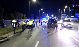Accident grav în Florești. Au fost implicate 4 mașini / O tânără a ajuns la spital