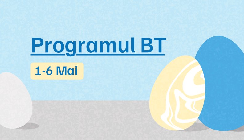 Programul BT pentru minivacanța de 1 mai și Paște. Cum funcționează unitățile Băncii Transilvania între 1-6 mai